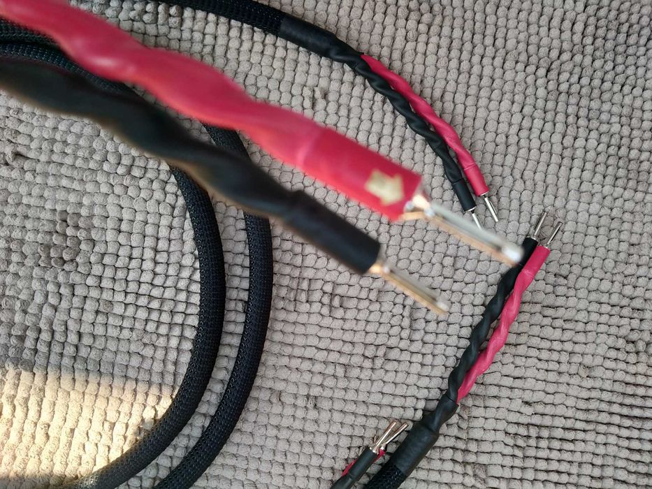 Kable głośnikowe kierunkowe zrobione na zamówienie DIY 2x2.5m
