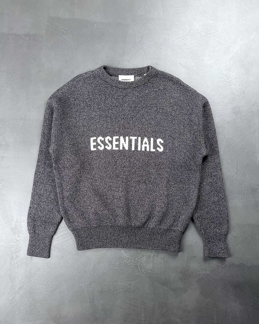 Светр Fear Of God Essentials Knit Sweater Dark Grey