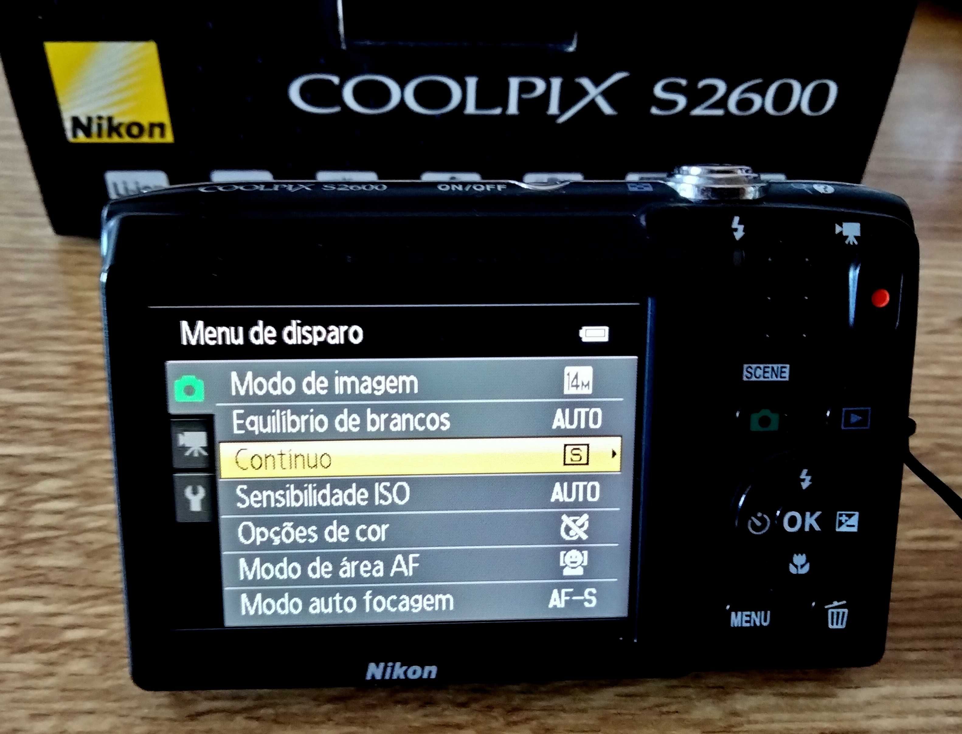 Nikon Coolpix S2600 Maquina Fotográfica Digital