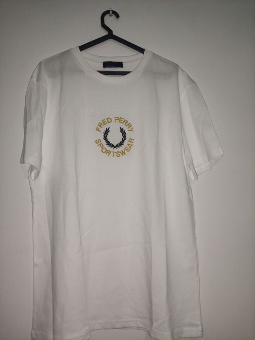 T-Shirt Fred Perry Branca