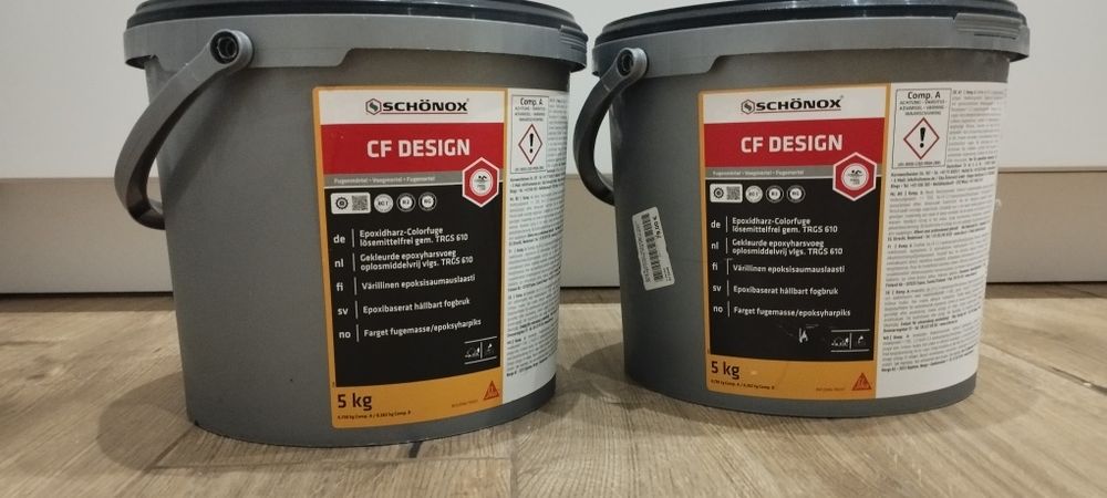 Епоксидна фуга SCHÖNOX CF DESIGN – 5 кг (Комп. A + B)