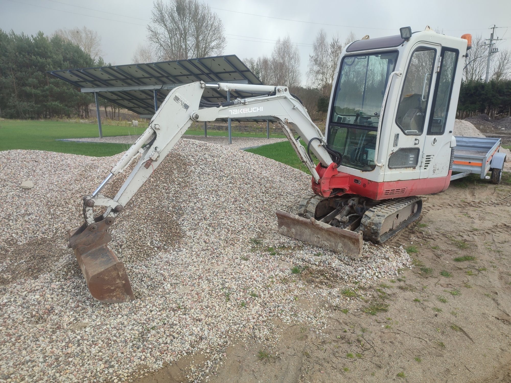 Mini koparka TAKEUCHI TB016 koparka gąsienicowa stan bardzo dobry