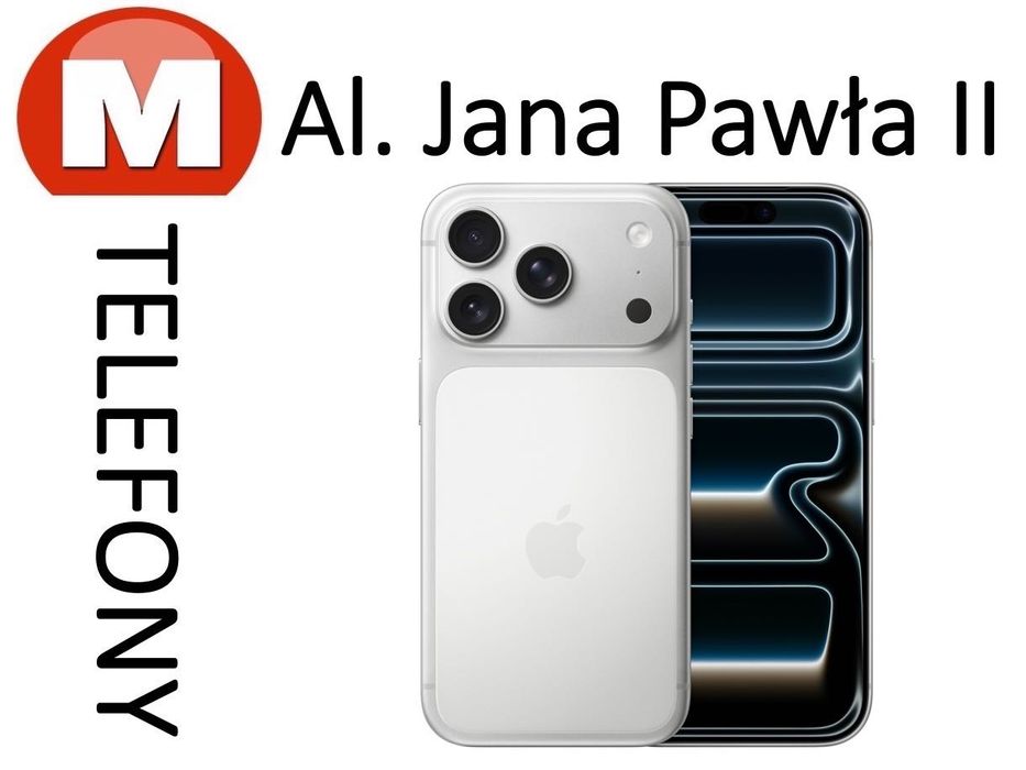 NOWY iPhone 17 Pro 256GB Srebrny AL JANA PAWŁA