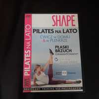 Shape, nowa, Pilates na lato, cwicz w domu i plenerze, plaski brzuch