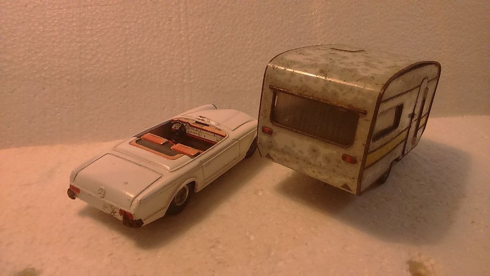 2 Miniaturas de Chapa Antigas CKO Made in Western Germany