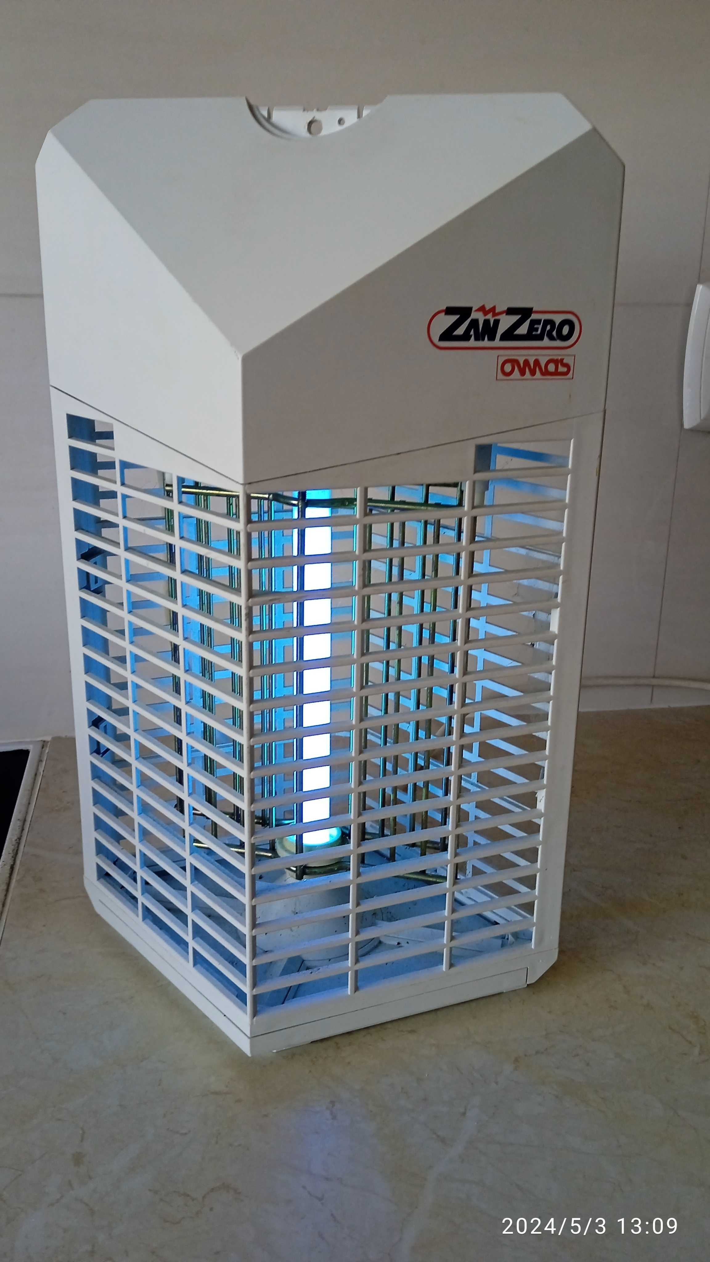 Lampa owadobójcza Made in ITALY. Zan Zero owas. 230 V, 50 Hz.