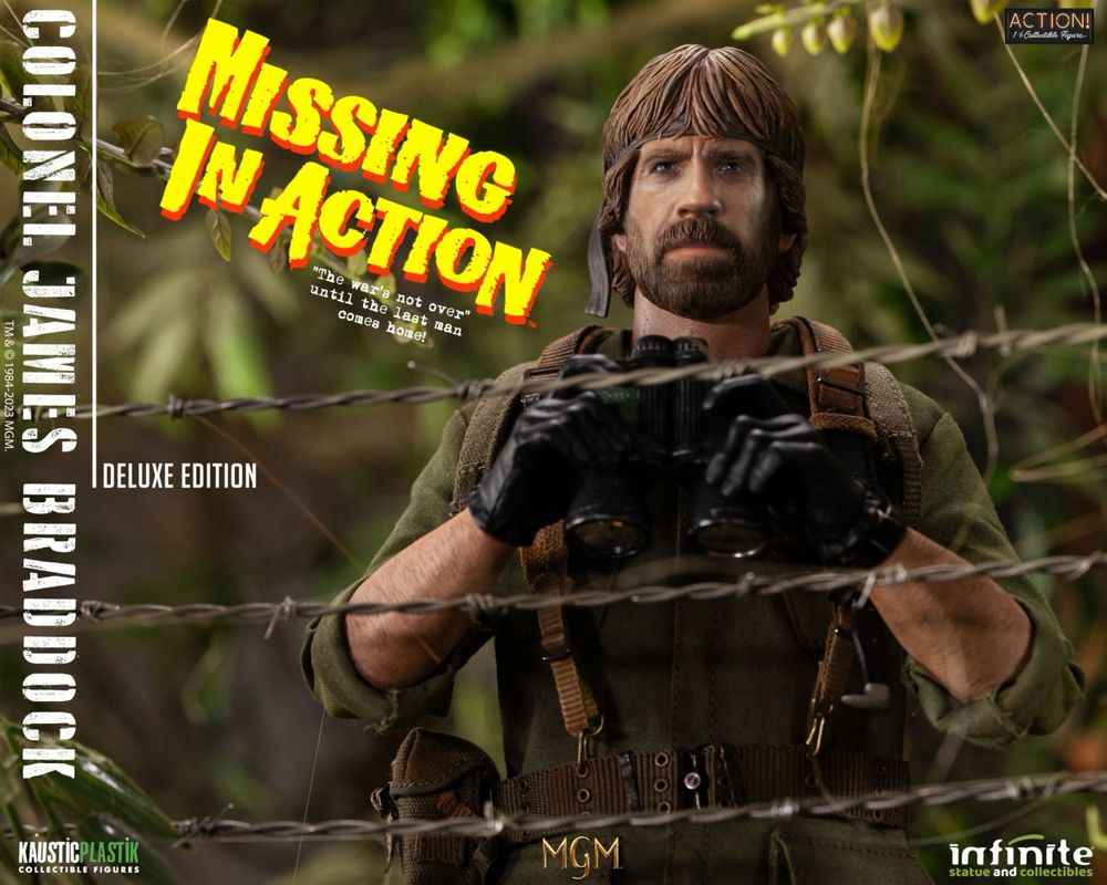 Фігурка 1/6 Missing in Action Col.JAMES BRADDOCK Chuck Norris hot toys