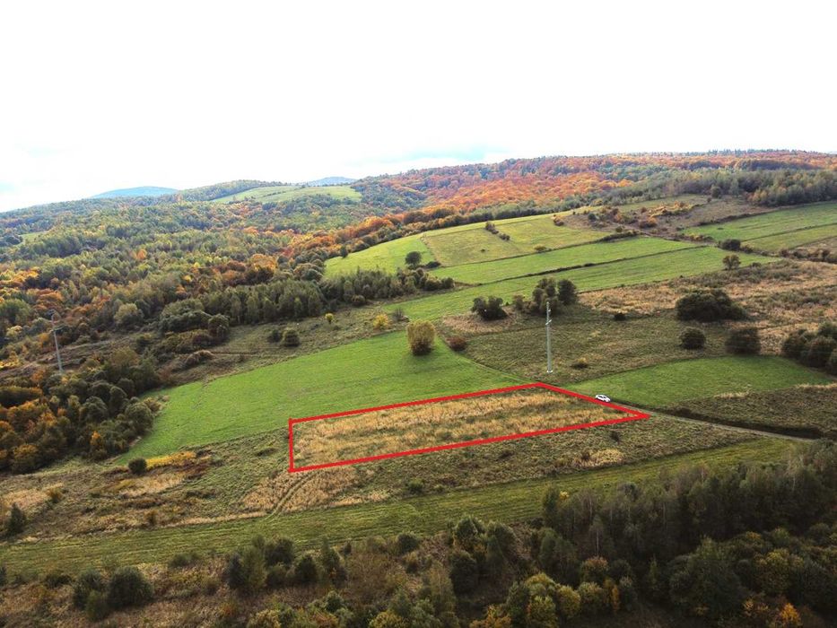 Widokowa działka 35 ar Makowiska