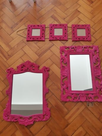 Espelhos e porta retratos