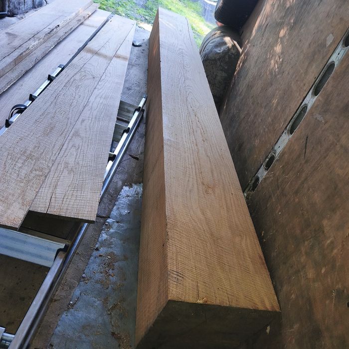 Масив дуба , Дуб для будівництва 4 м+