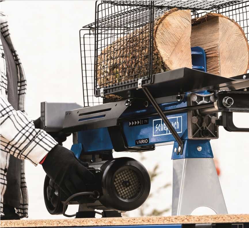 NACISK aż 7 TON  ŁUPARKA Hydrauliczna do Drewna Scheppach Drzewa Nowa