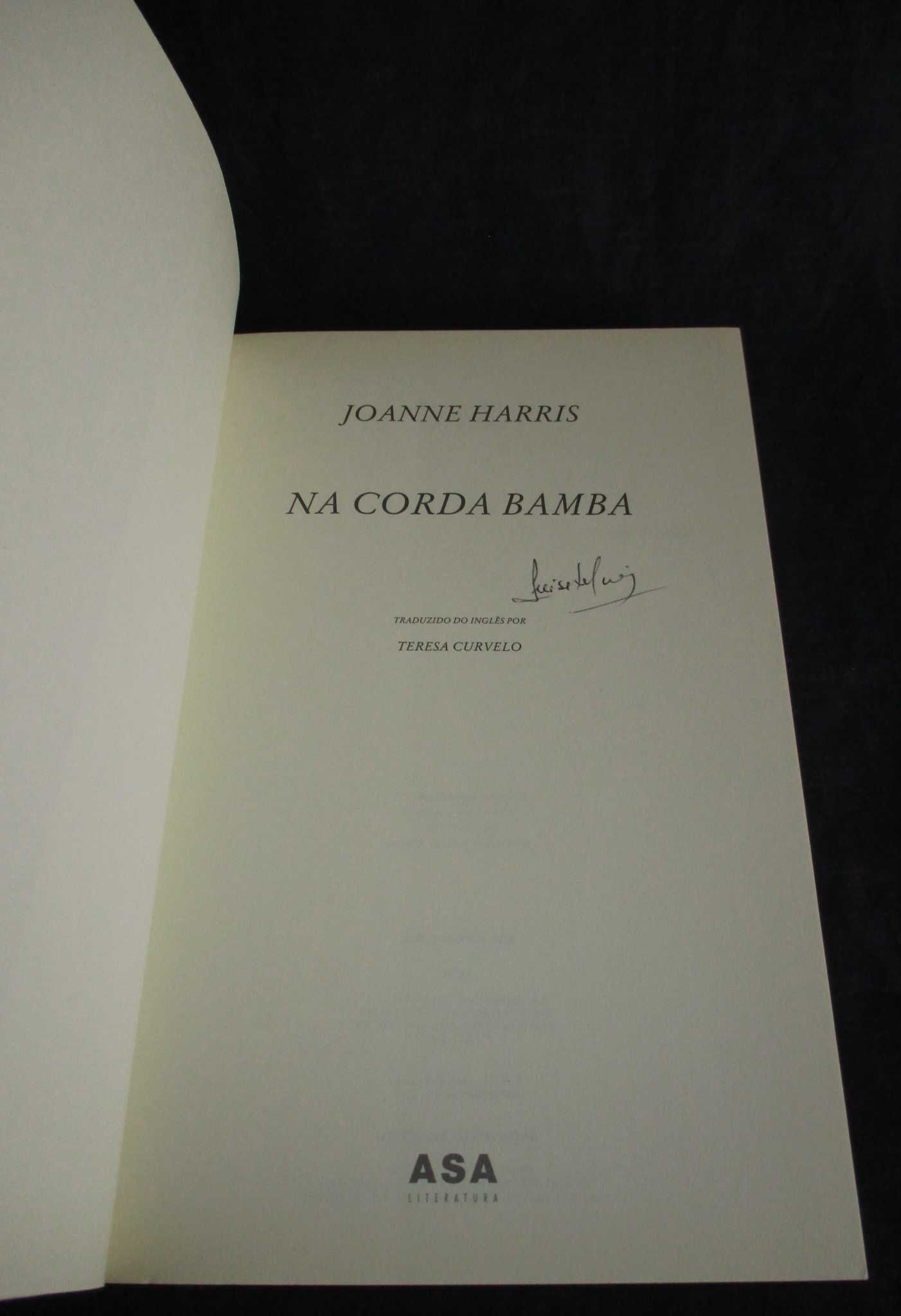 Livro Na corda bamba Joanne Harris Asa