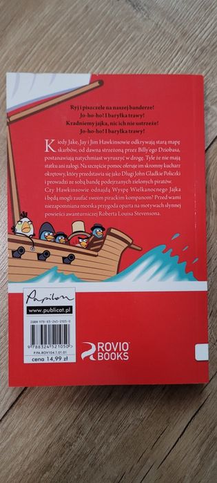 Książka Angry birds Wyspa skarbów