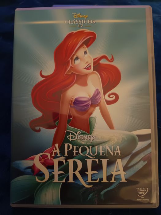 DVD Disney a pequena sereia