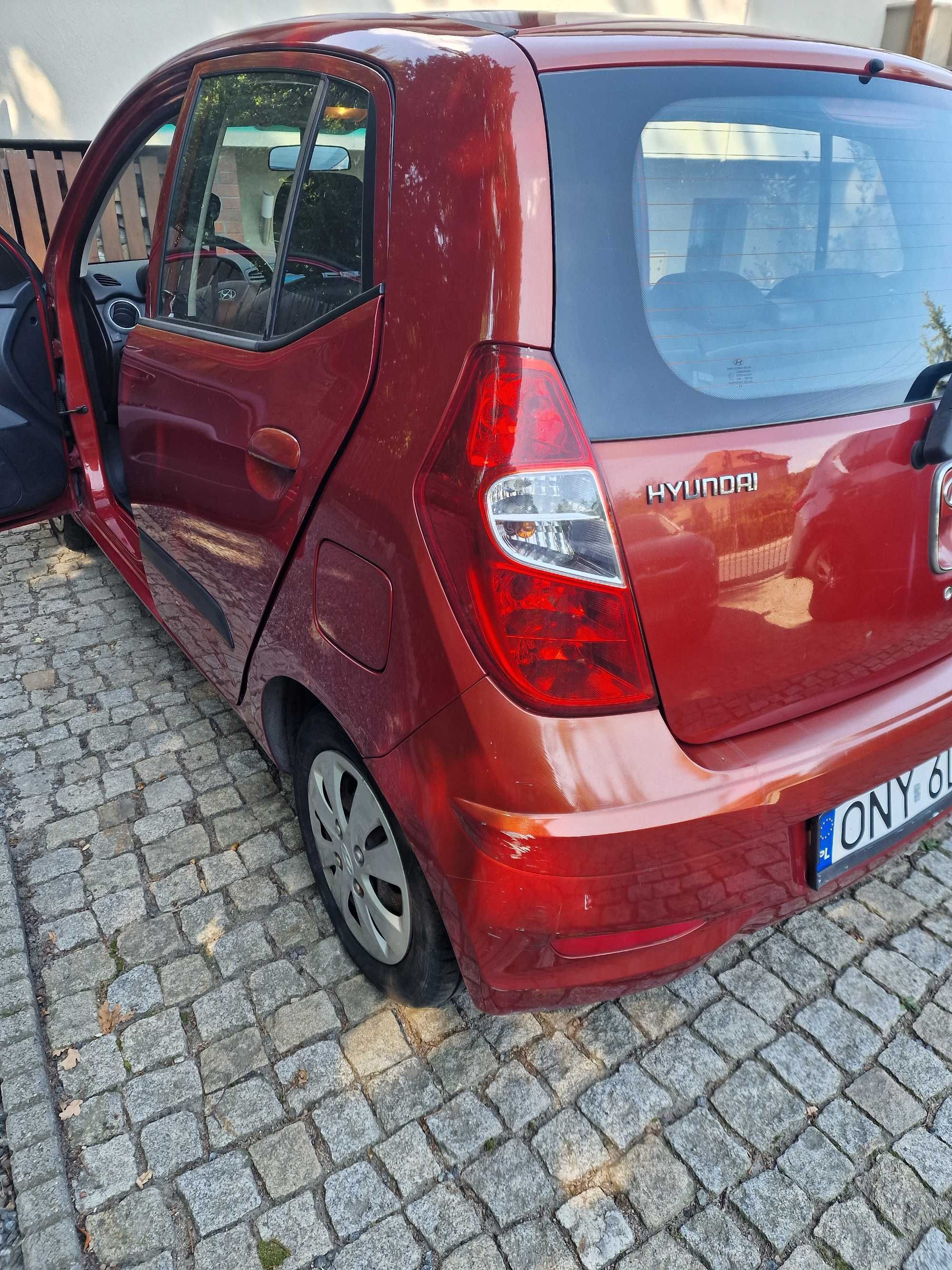 Sprzedam samochód Hyundai i10 2011 rok