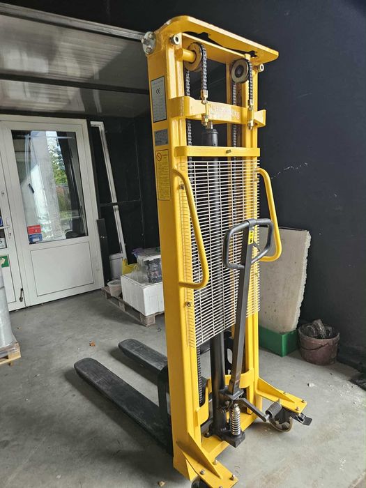 Ręczny wózek paletowy wysokiego podnoszenia, 1500 mm, 1000 kg