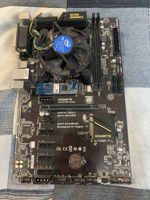 Материнська плата Gigabyte (ga-h110-d3a)