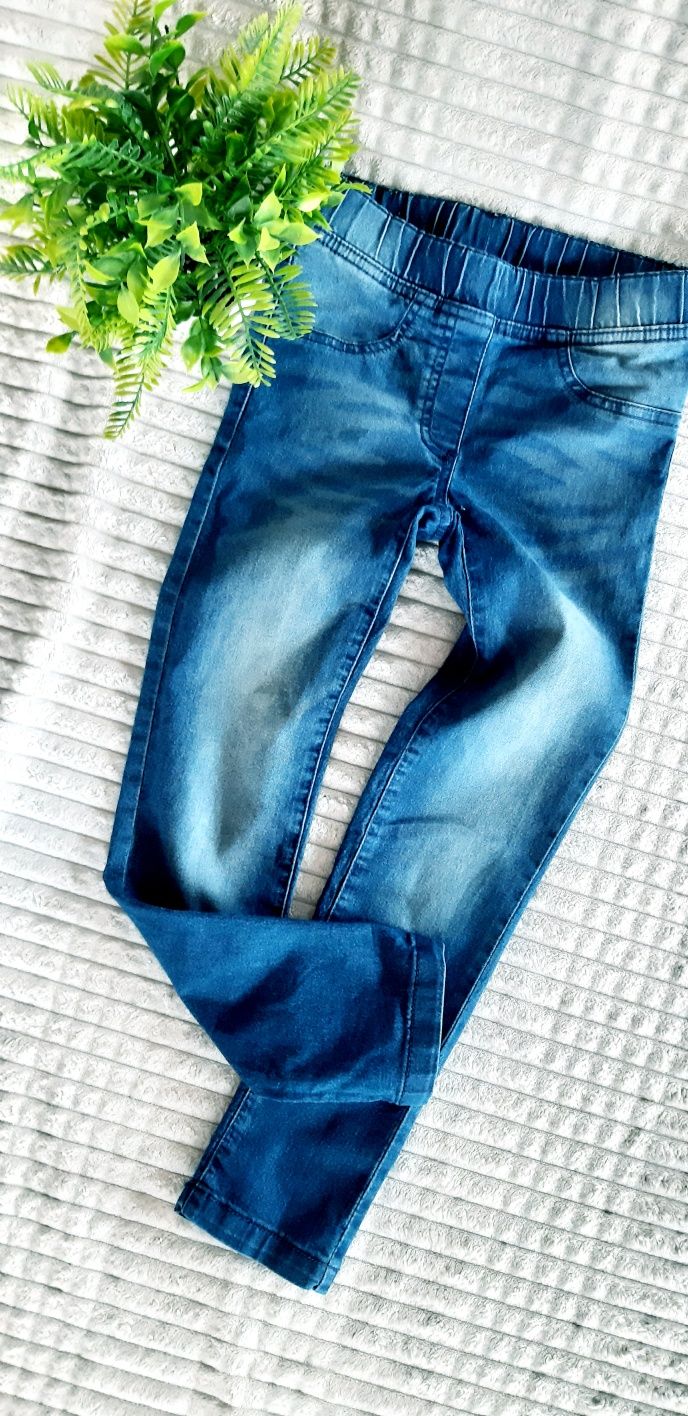 Spodnie jeans 122 dla dziewczynki