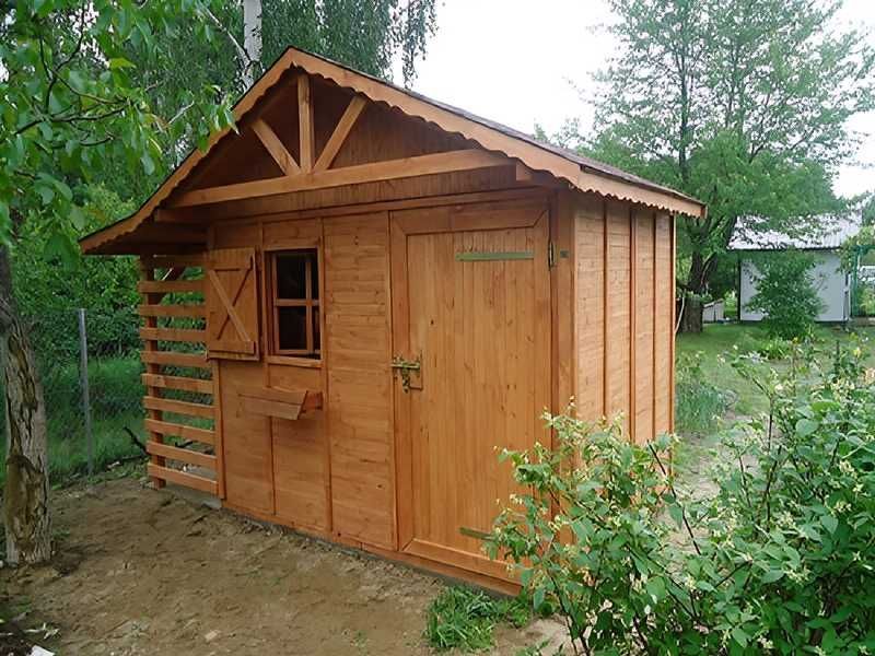 Domek zebra ogrodowy dach dwuspadowy drewniany 4x3 producent A1