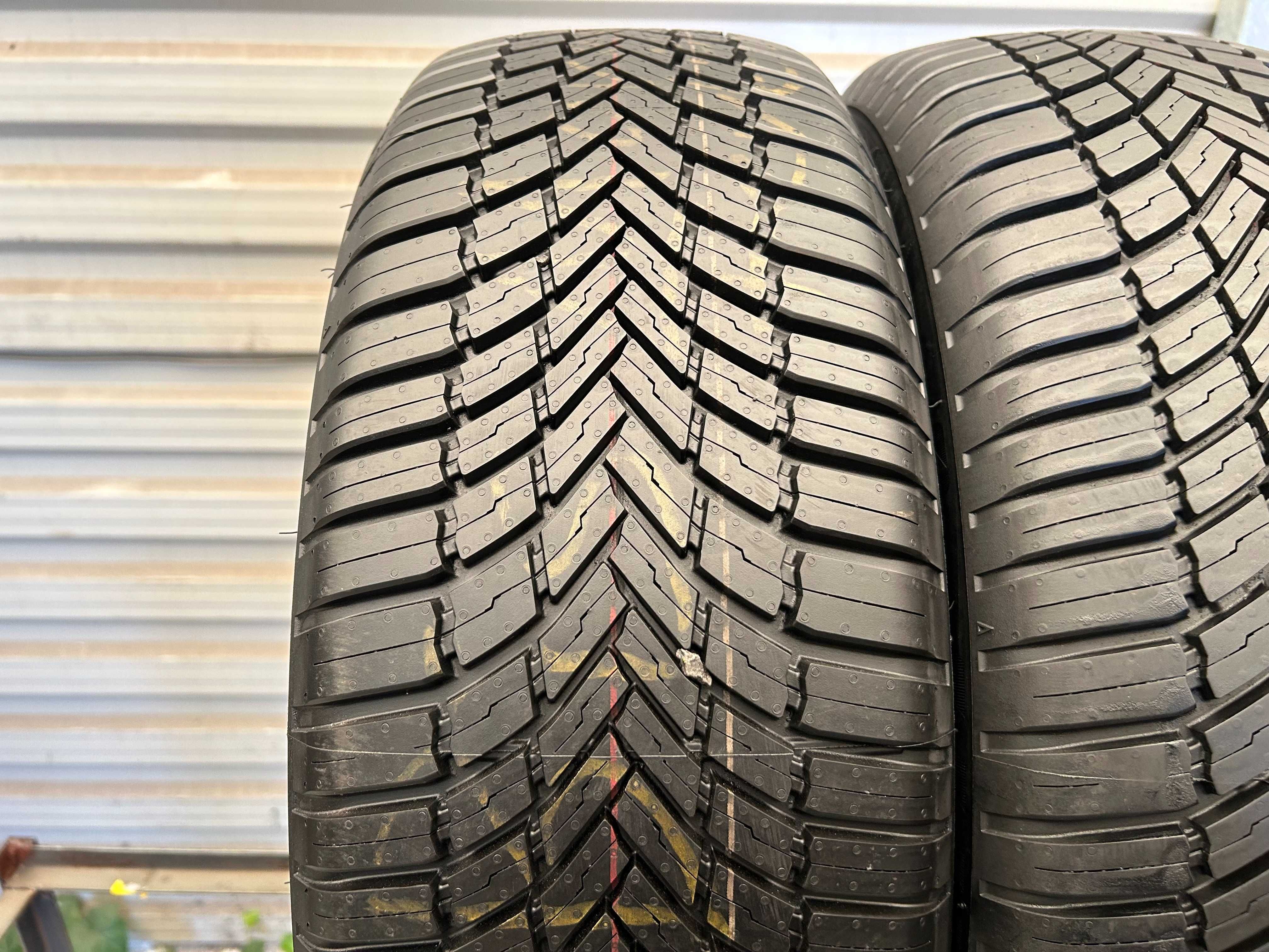 2szt całoroczne 195/60R16 Bridgestone 6,9mm 100% bieżnika 2022r 4S989