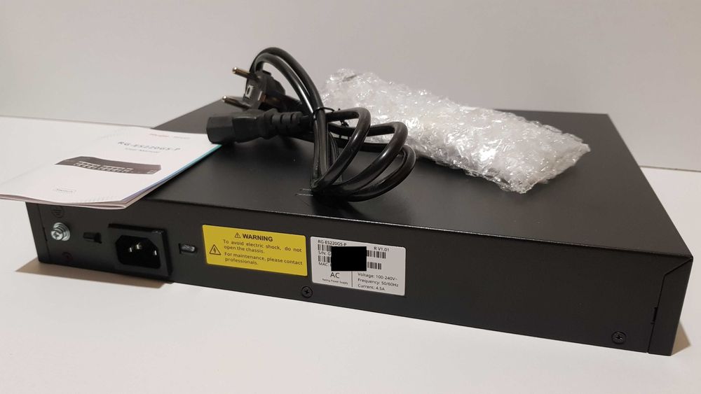 Комутатор 20 портів керований Ruijie Reyee RG-ES220GS-P POE