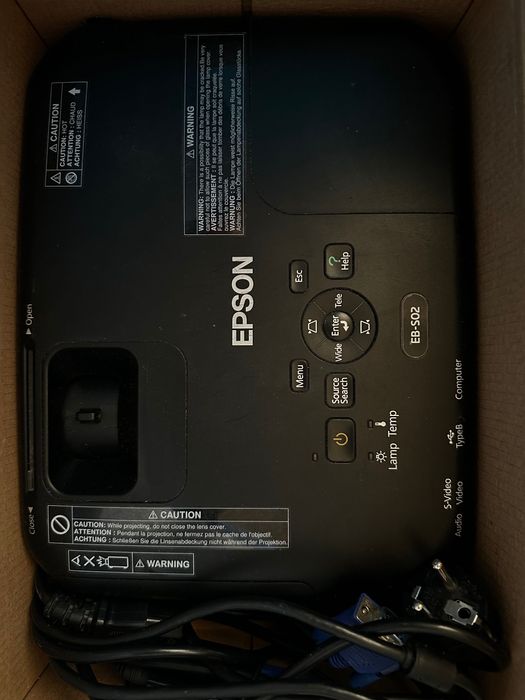 Rzutnik Epson H433B czarny