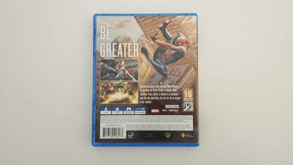 PS4 - Jogo Spiderman