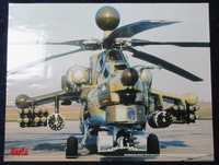 Plakat śmigłowiec Mi-28N havoc Rosja