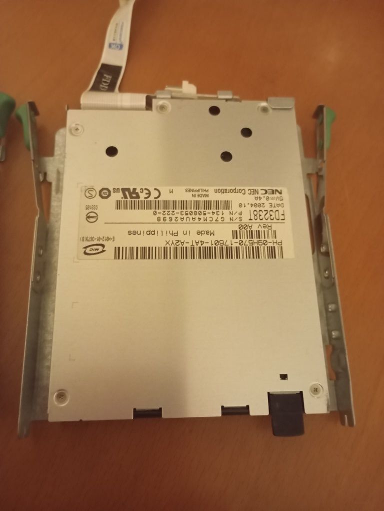 Sony napęd dyskietek Floppy Disk Drive model MPF820 działa