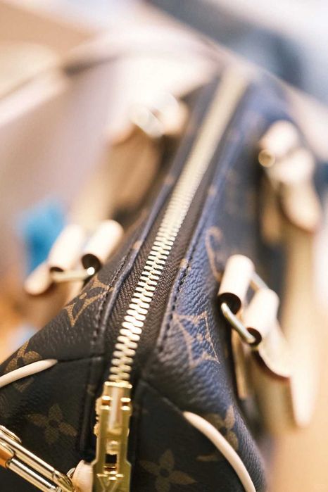 Louis Vuitton Speedy 20 Bandoulière z Chipem NFC z Pudłem Prezentowym