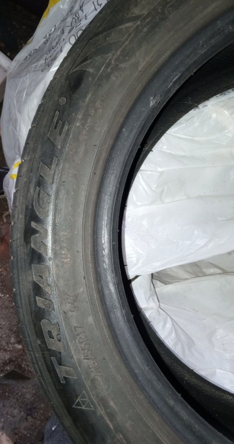 Летняя резина 215/55 R17 2022 год