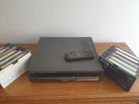 Odtwarzacz VHS  JVC+gratis kasety