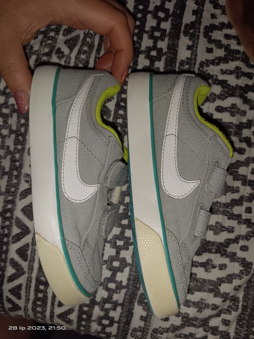 Buty NIKE wkładka 18 cm szare