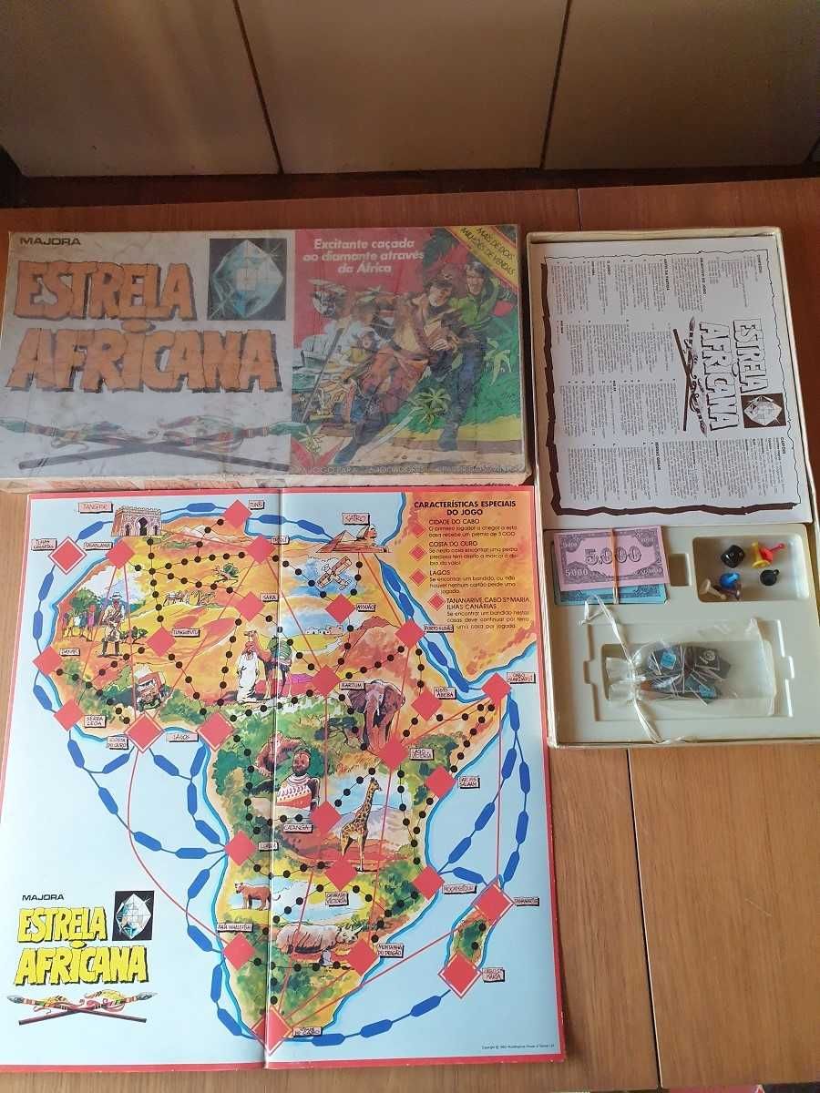 Jogo • Estrela Africana • Majora • 1983 • Raro!