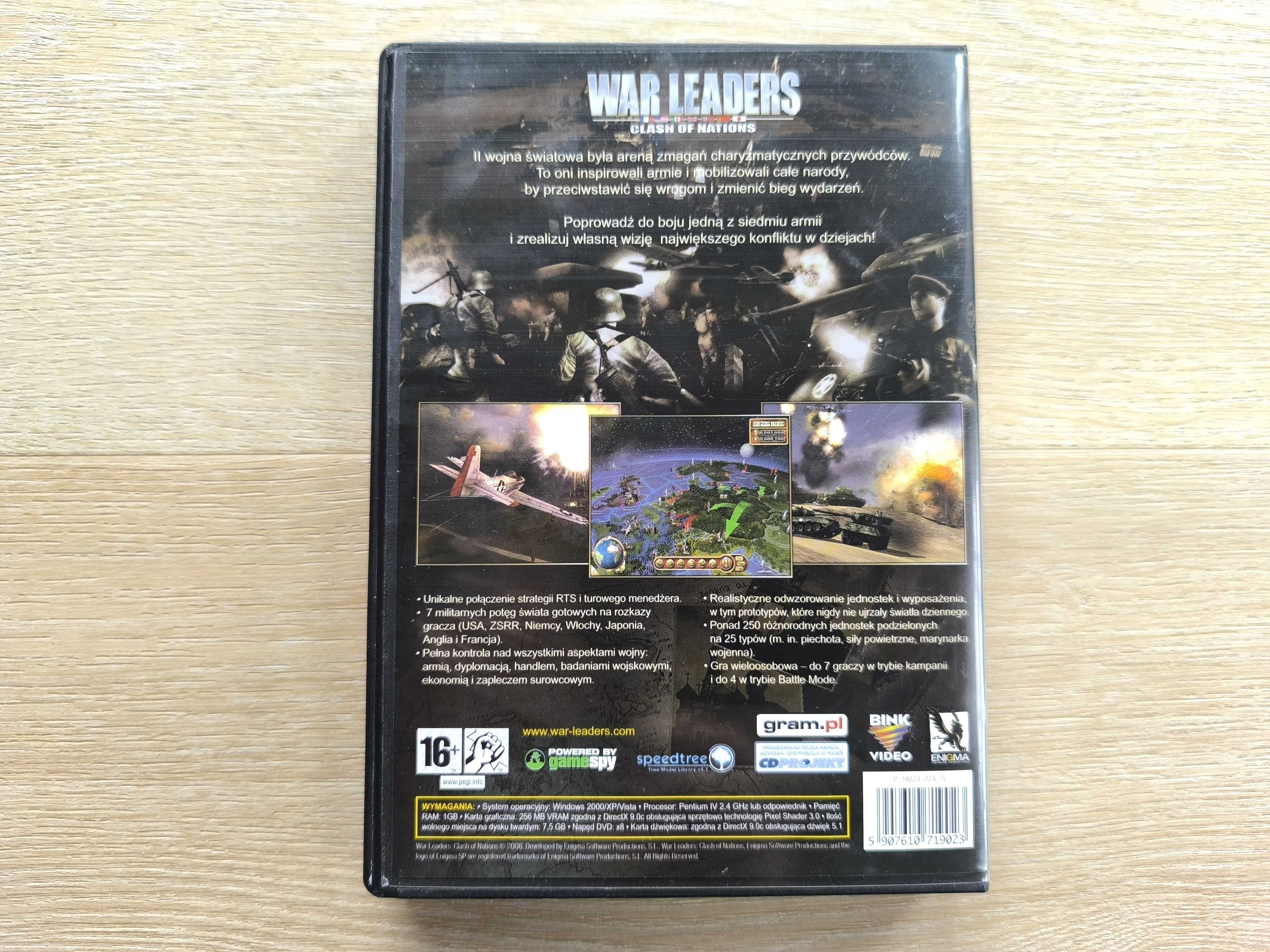 War Leaders Clash of Nations [PC] (POLSKA WERSJA) - BEZ RYS