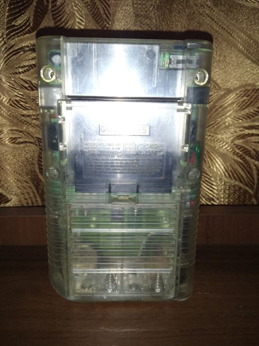 Консоль Nintendo GAME BOY DMG-01 Transparent + Картридж Tetris