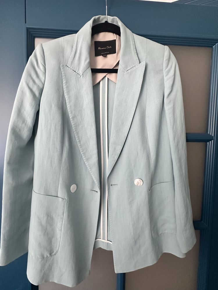 Лляний Massimo dutti льон піджак розмір 36 на xs