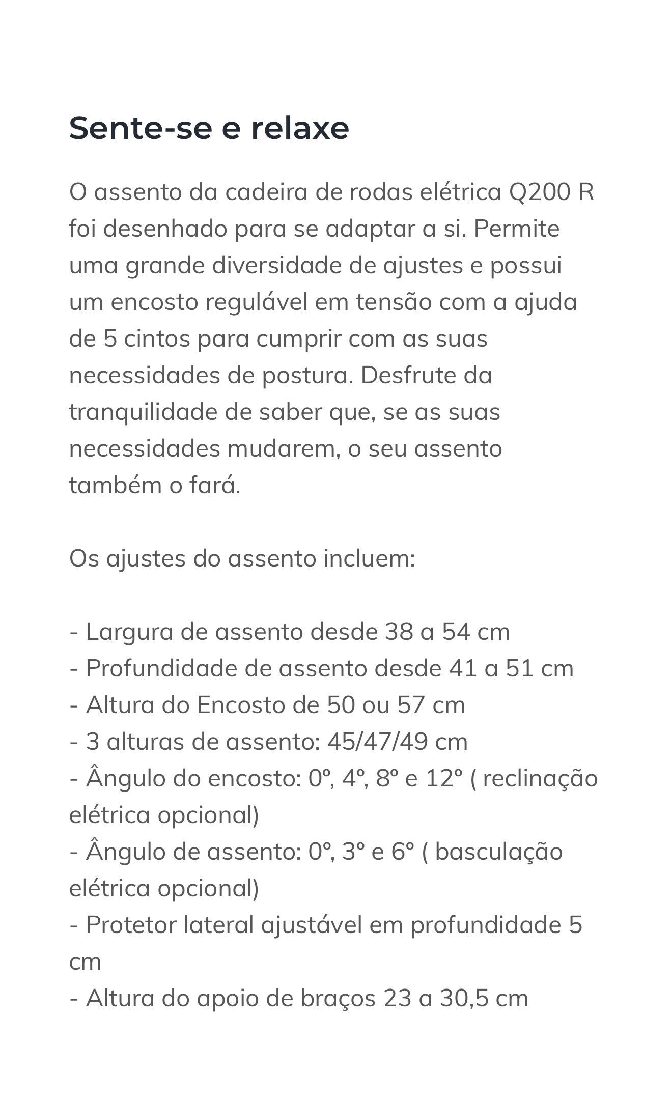 Quickie Q200R Cadeira Electrica