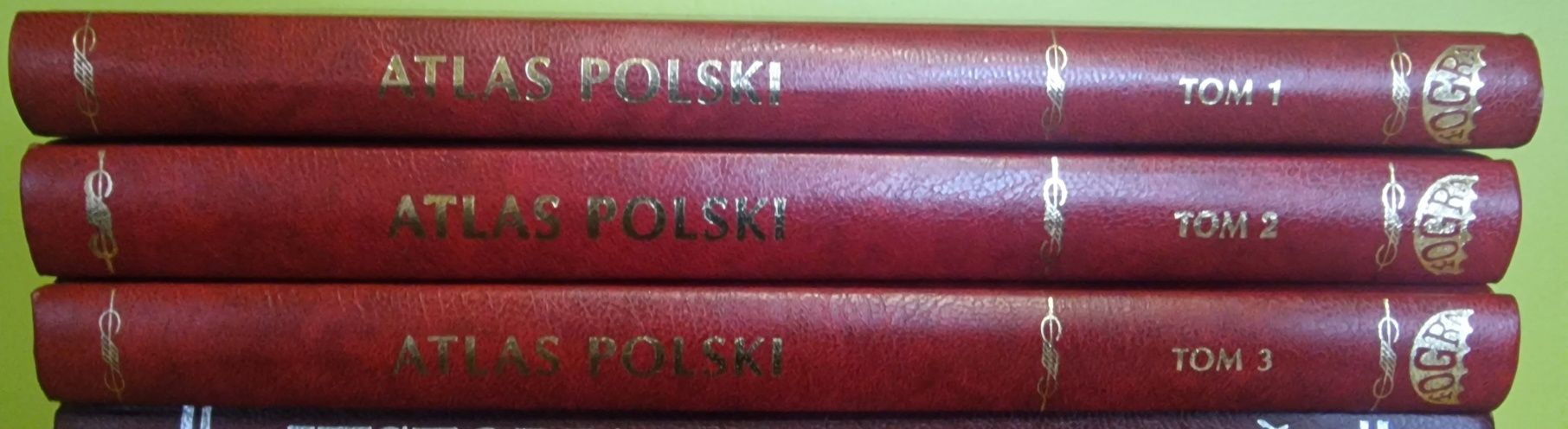 Atlas Polski 3 tomy - 80zł
