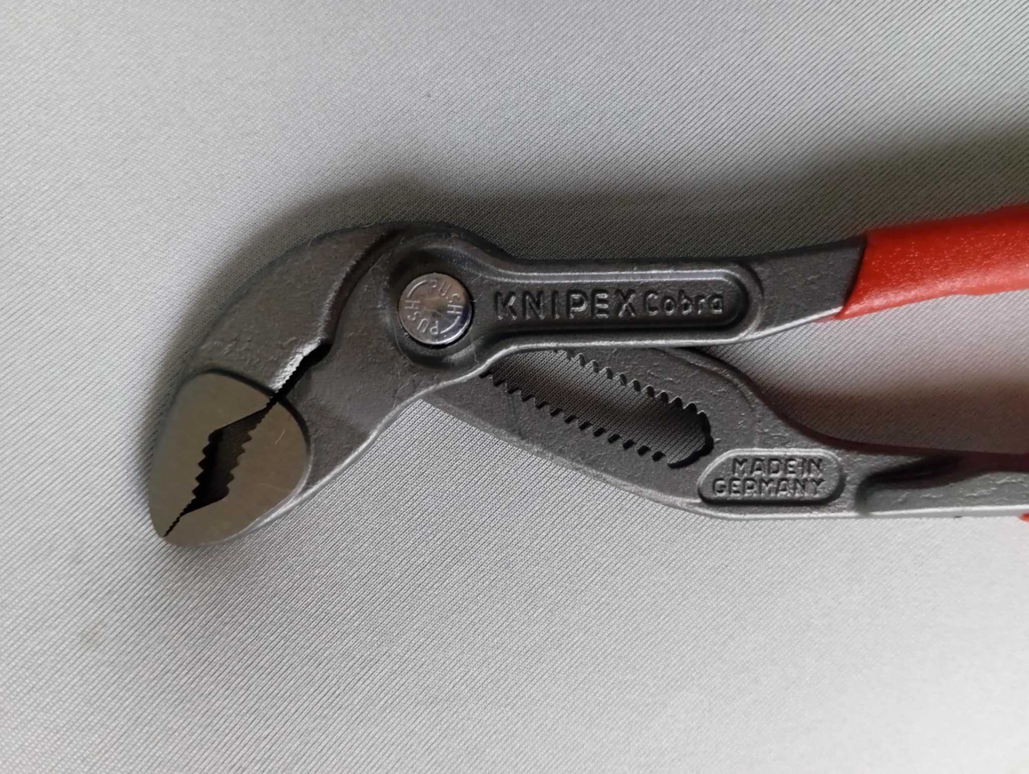 Knipex Cobra Szczypce klucz nastawne do rur nowej generacji 180mm