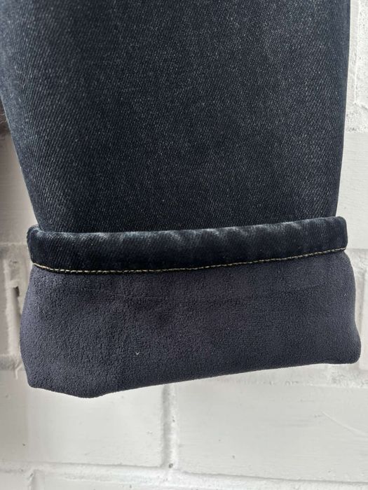 Широкі теплі джинси на флисі бегі багі широкие теплые джинсы на флисе