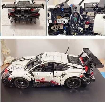 Klocki Porsche 911 RS 42096 RC skala 1:10 z silnikami jak LEGO1580szt