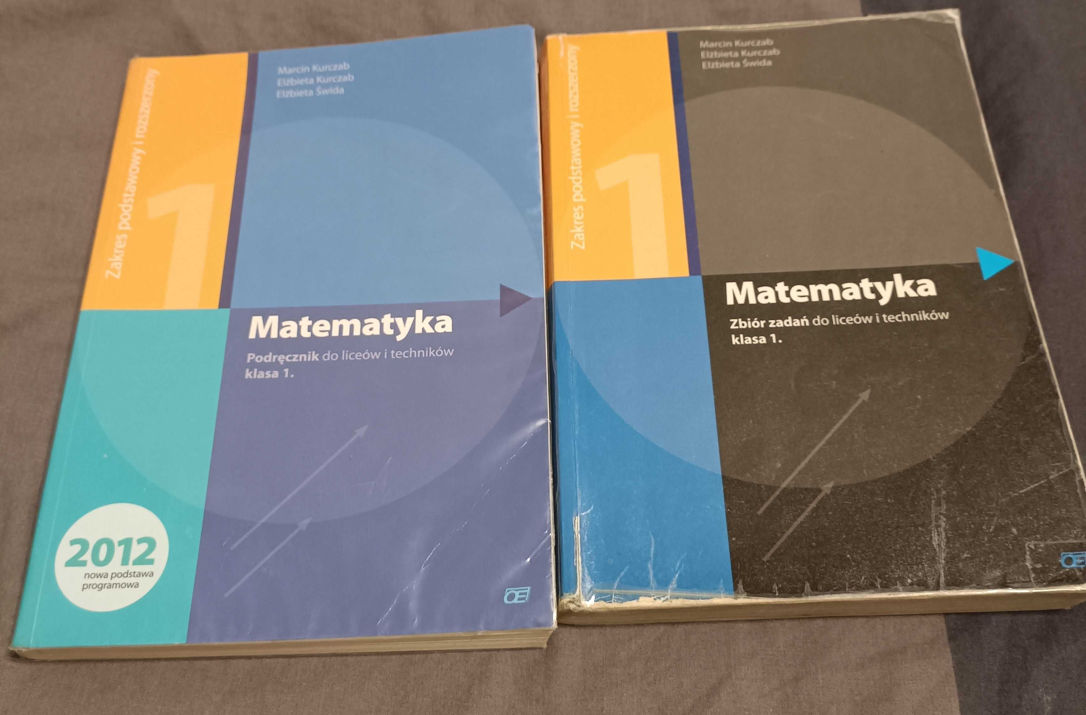 Matematyka Krzysztof Pazdro zestaw: Podręcznik + Zbiór zadań