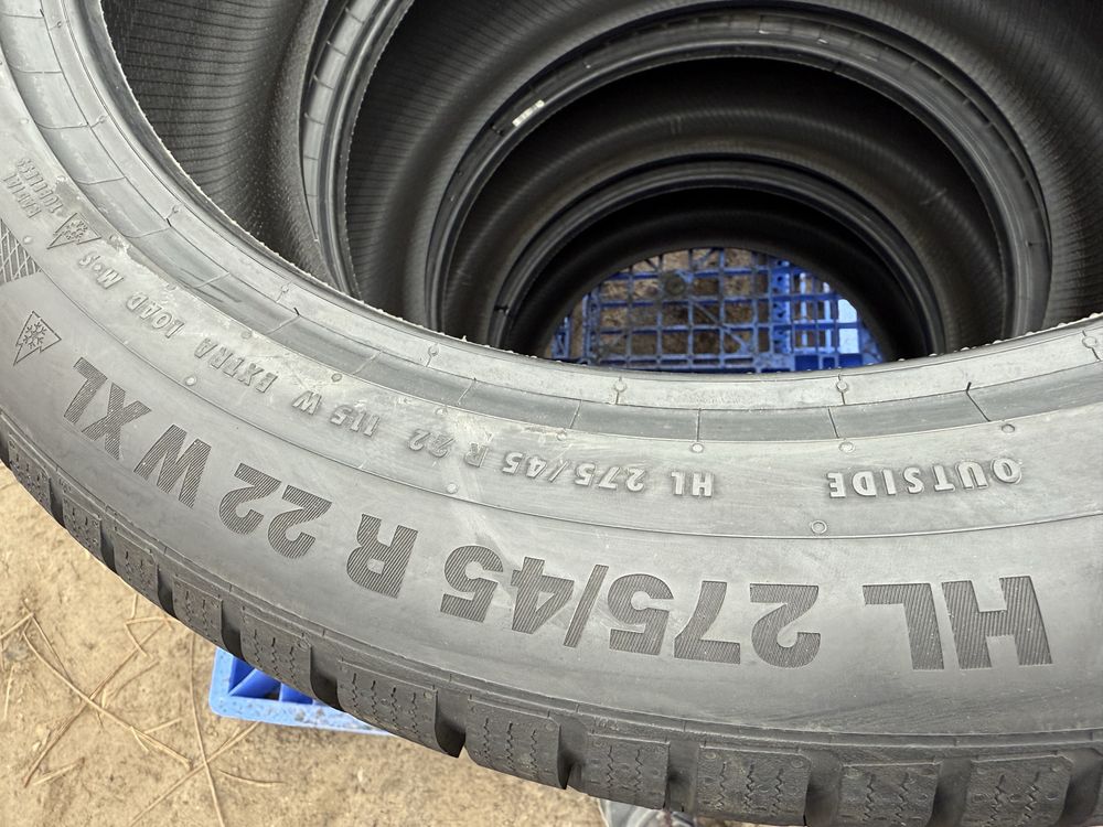 275/45 r22 Continental WinterContact TS850P 23 год НОВАЯ Резина зимняя