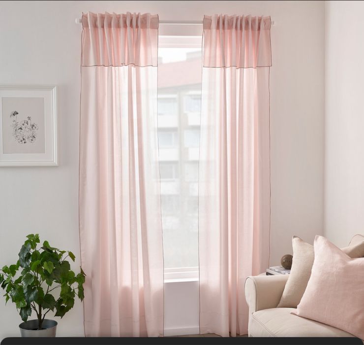 Zaslony ikea MOALISA 145x300