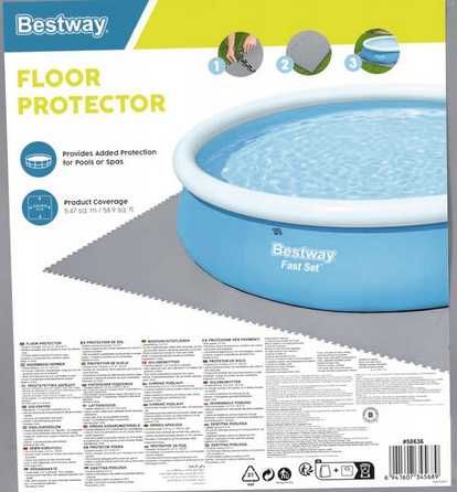 Mata podkład Bestway pod basen 78x78cm 9 szt.