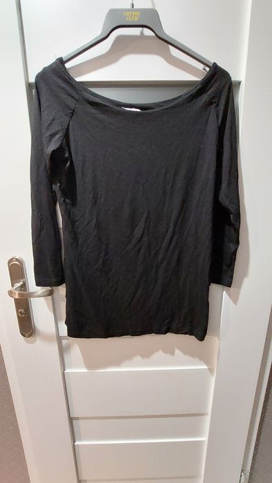 Bluzka damska z długim rękawem Szachownica L