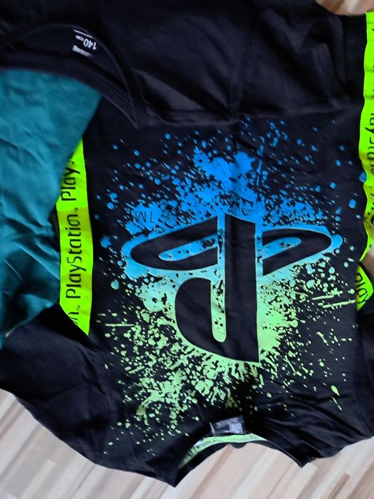 Komplet koszulek T-shirt play station sinsay rozmiar 140