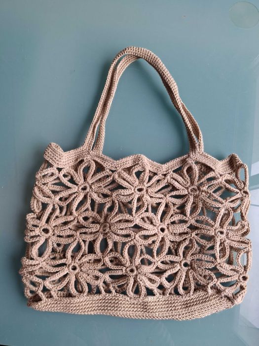 Mala em crochet. Nova. Artesanato