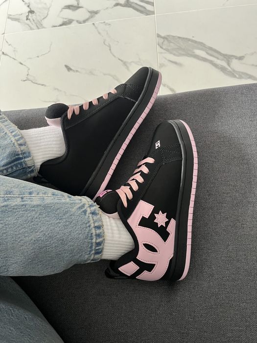Кросівки DC Court Graffik Black Pink